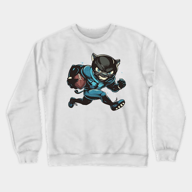 Panthers American Football Crewneck Sweatshirt by Wintrly